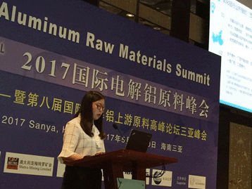 8th World Aluminum Raw Materials Summit 2017