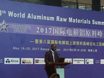 8th World Aluminum Raw Materials Summit 2017